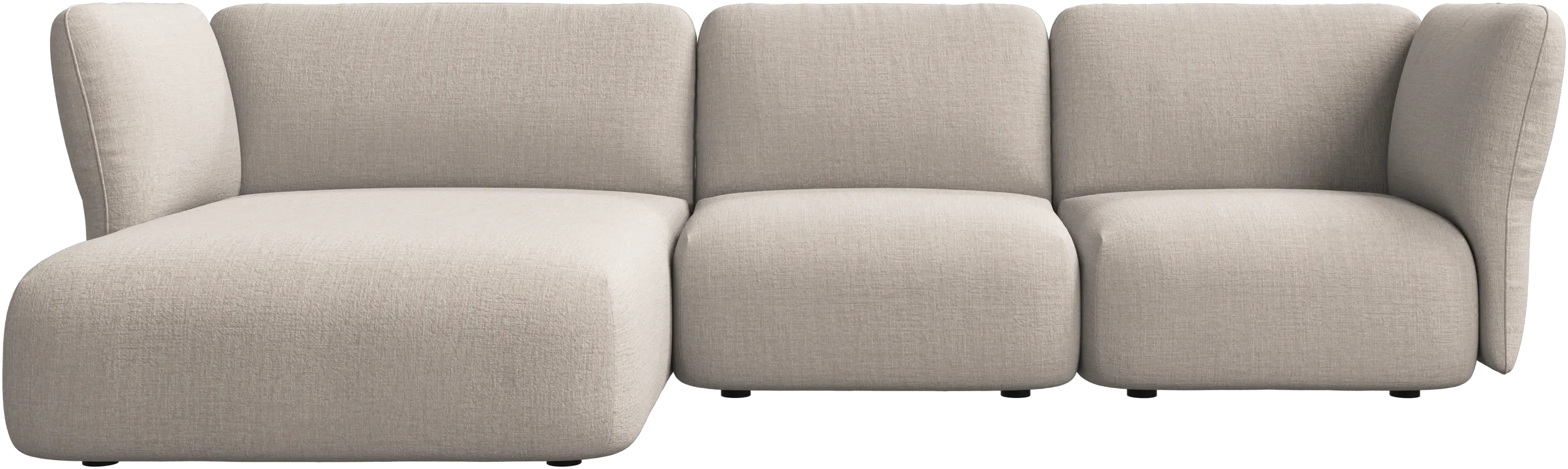 BoConcept ソファ２-3人掛け ベージュ 【訳あり】カウチソファ　グレー デザイナーカウチソファ | コレクションはこちら - ベージュ | ボー